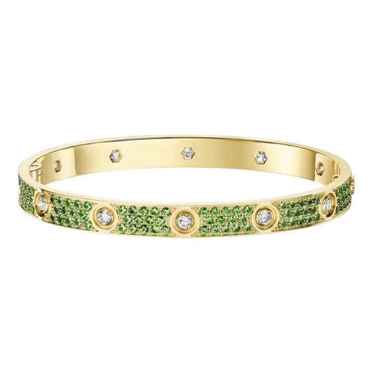 [Riva Jewelry]CLASSIC 6.1MM LOVE BRACELET 10-DIAMOND FULL PAVÉ