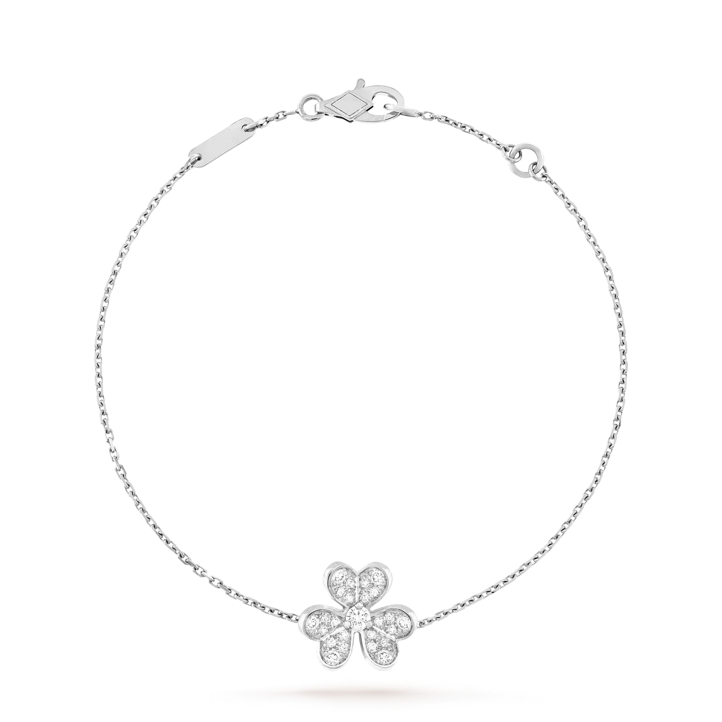 [Riva Jewelry]LUMINOUS BLOSSOM SINGLE-MOTIF CHARM BRACELET