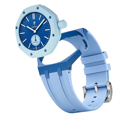 [Riva Jewelry]Royal Oak Pop Exclusive Bioceramic Case & Silicone Strap Mix Color