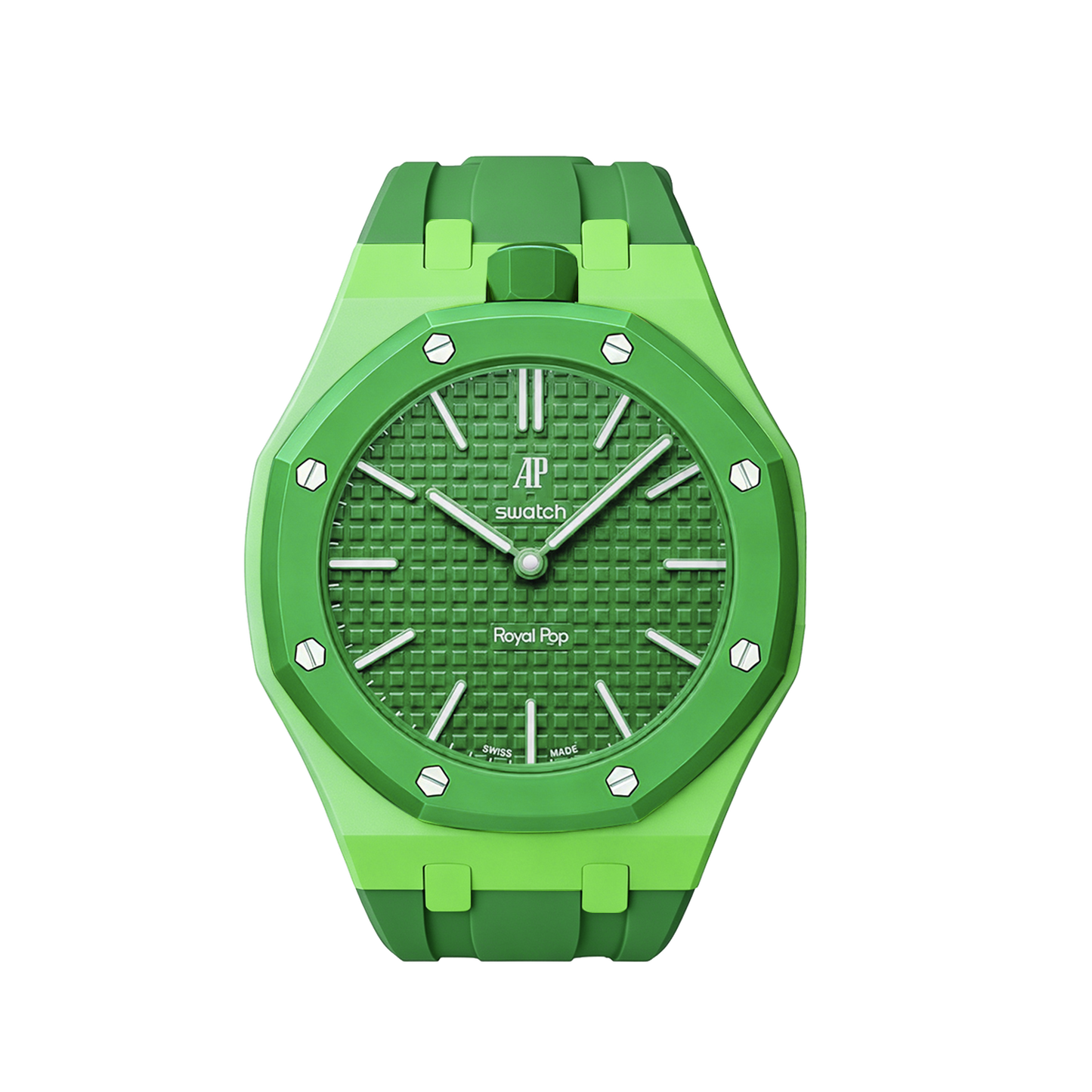 [Riva Jewelry]Royal Oak Pop Exclusive Bioceramic Case & Silicone Strap Mix Color