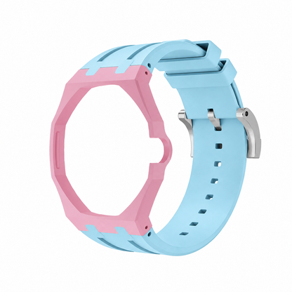 [Riva Jewelry]Royal Oak Pop Exclusive Bioceramic Case & Silicone Strap Mix Color