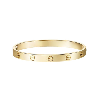 [Riva Jewelry]CLASSIC 6.1MM LOVE SINGLE-SCREW CLOSURE BANGLE
