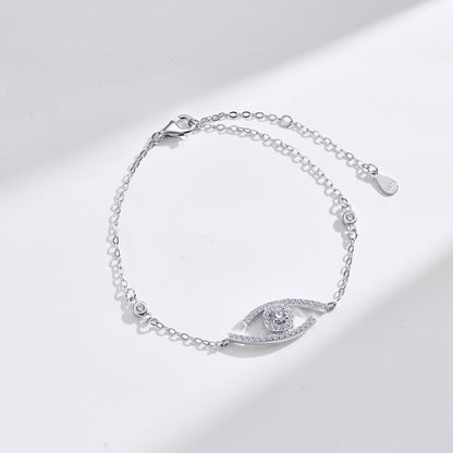 [Riva Jewelry]LUCKY EYE PAVÉ-SET DIAMOND BRACELET