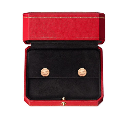 [Riva Jewelry]LOVE 7.2MM HOOP EARRINGS