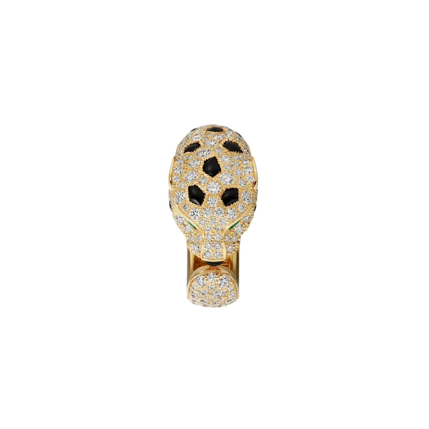[Riva Jewelry]PANTHÈRE DE DIAMOND HALF-PAVÉ MEDIUM RING