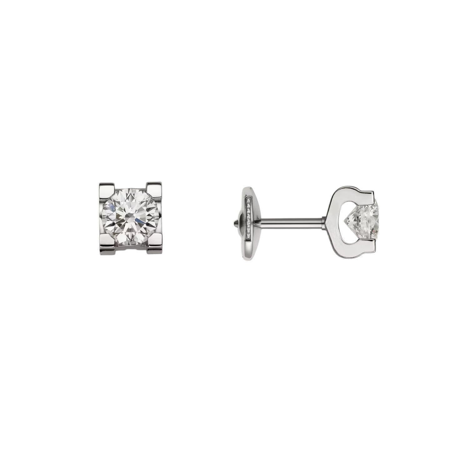 [Riva Jewelry]C DE DIAMOND STUD EARRINGS