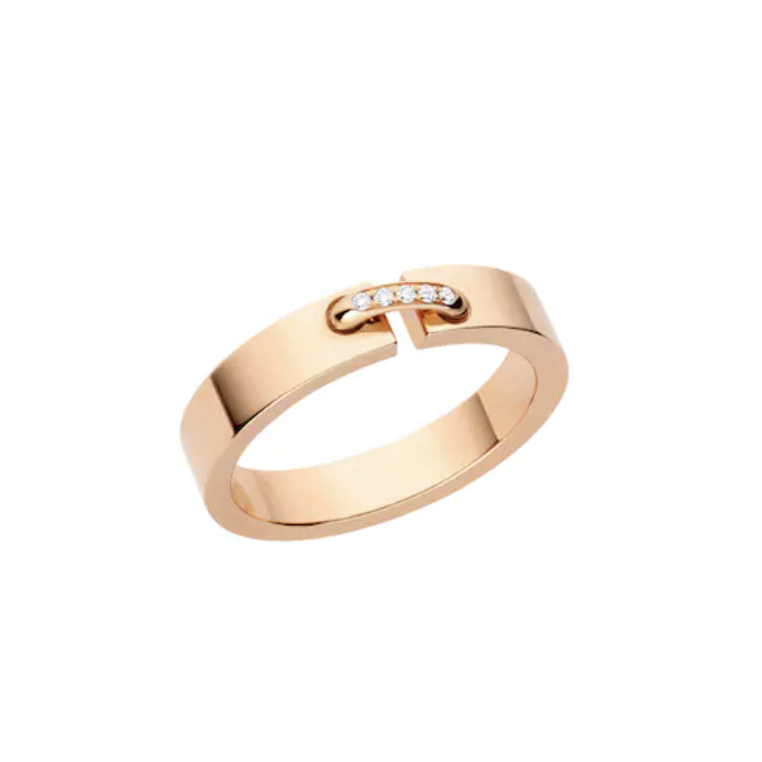 [Riva Jewelry]ALLIANCE LIENS VIDENCE DIAMOND 4MM RING