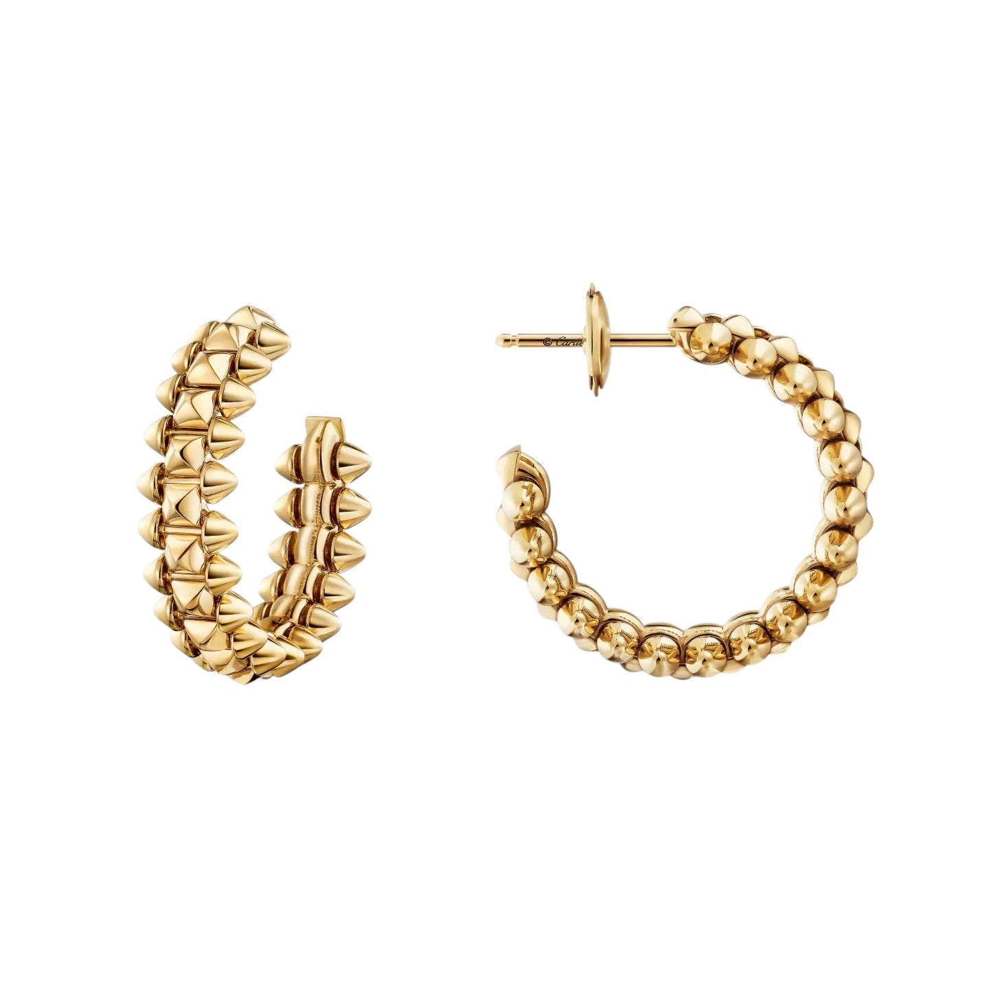 [Riva Jewelry]CLASH DE 6.4MM HOOP SMALL MODEL EARRINGS
