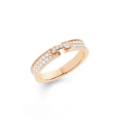 [Riva Jewelry]ALLIANCE LIENS VIDENCE PAVED DIAMOND 4MM RING