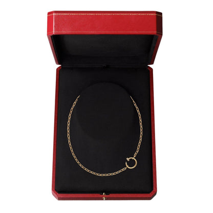 [Riva Jewelry]CLOU DIAMOND NAIL PENDANT NECKLACE