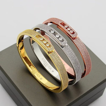 [Riva Jewelry]MOVE NOA FULL-PAVÉ DIAMOND BANGLE BRACELET
