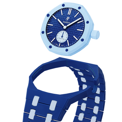 [Riva Jewelry]Royal Oak Pop Exclusive Bioceramic Case & Bioceramic Strap Mix Color