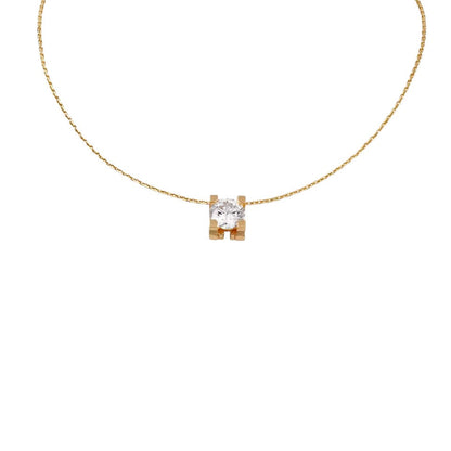 [Riva Jewelry]C DE PENDANT DIAMOND NECKLACE