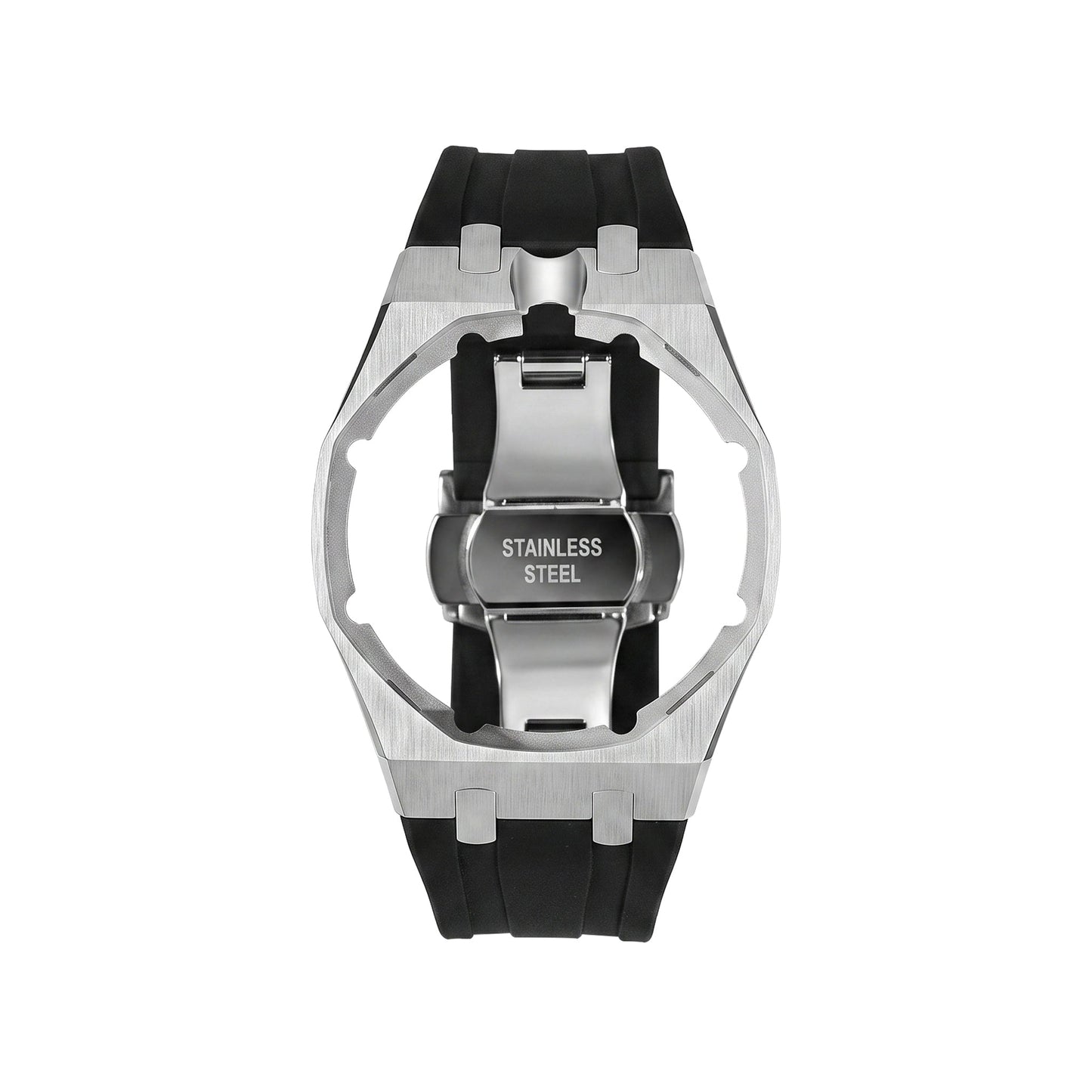 [Riva Jewelry]Royal Oak Pop Exclusive Steel Case & Silicone Strap With Cradle