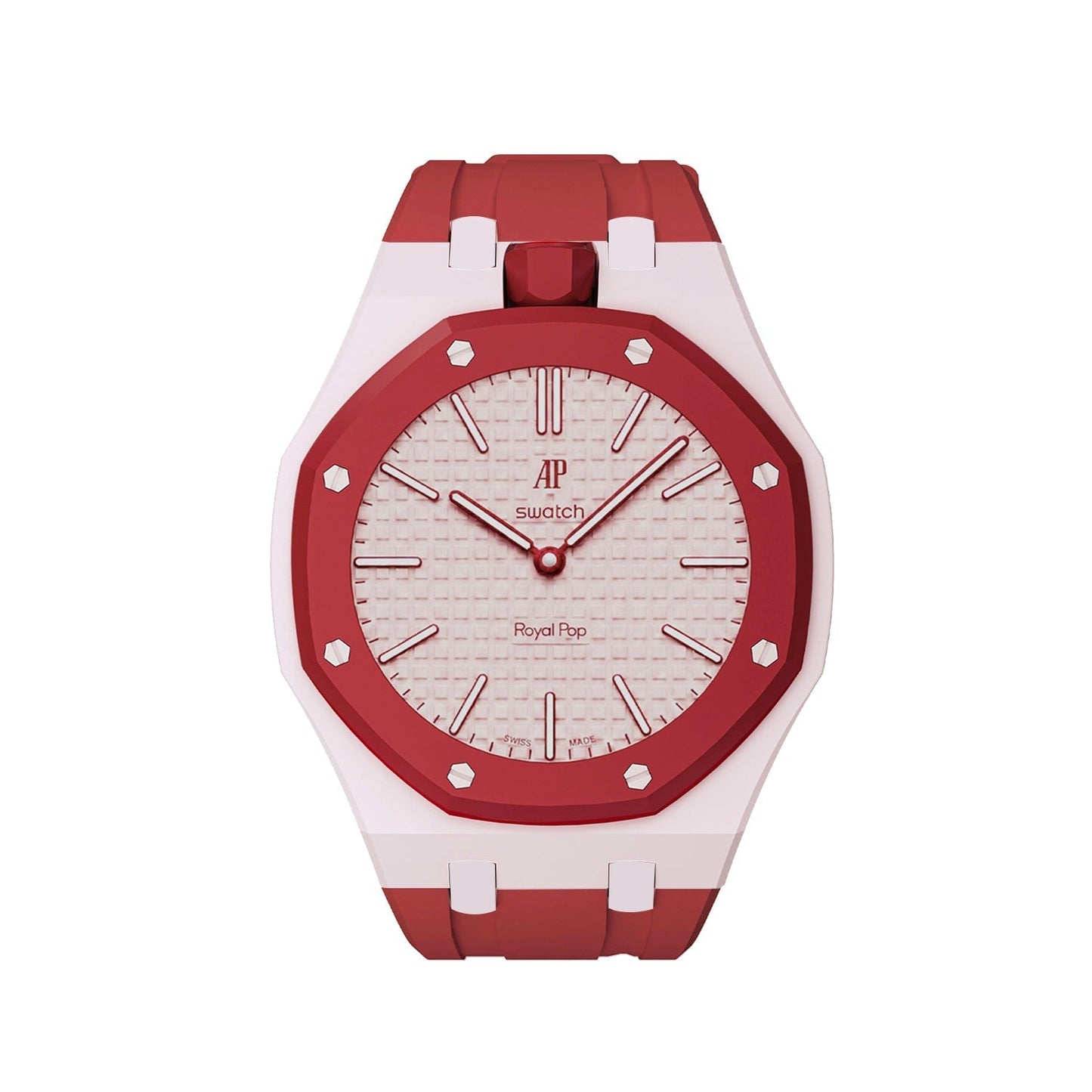[Riva Jewelry]Royal Oak Pop Exclusive Bioceramic Case & Silicone Strap Mix Color