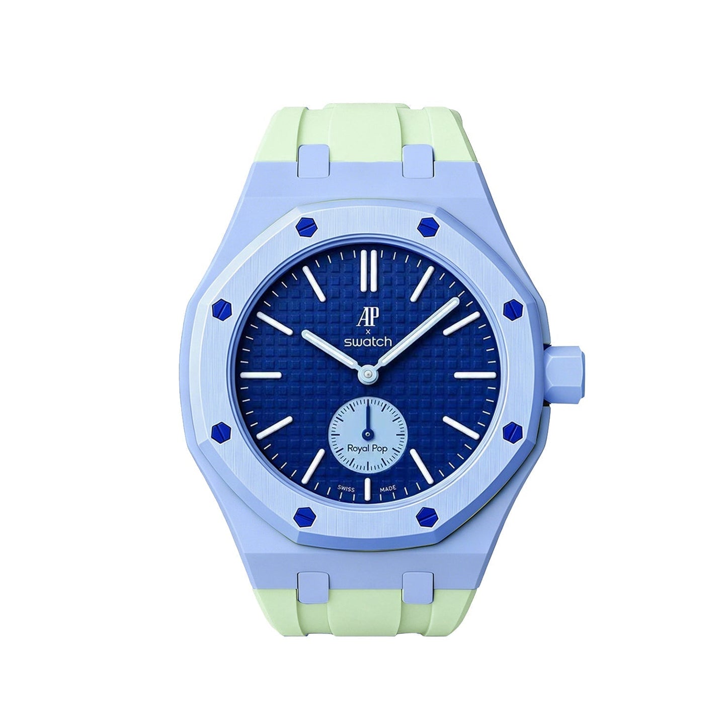 [Riva Jewelry]Royal Oak Pop Exclusive Bioceramic Case & Silicone Strap Mix Color