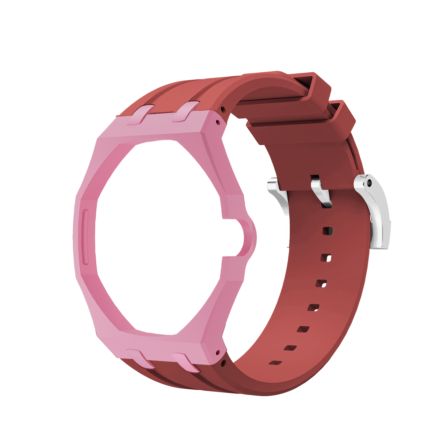 [Riva Jewelry]Royal Oak Pop Exclusive Bioceramic Case & Silicone Strap Mix Color