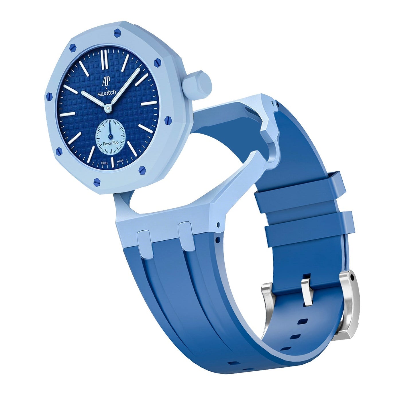 [Riva Jewelry]Royal Oak Pop Exclusive Bioceramic Case & Silicone Strap Mix Color