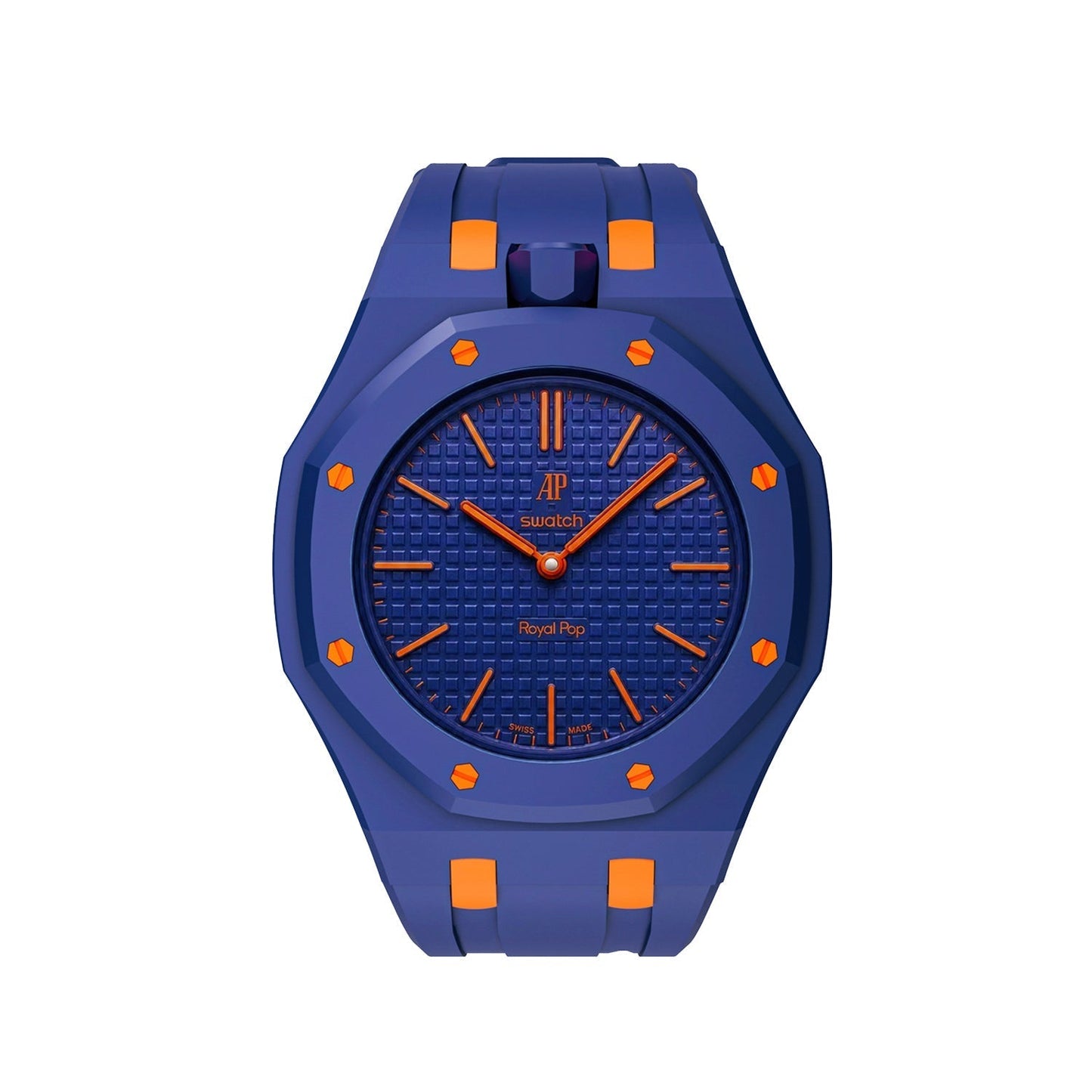[Riva Jewelry]Royal Oak Pop Exclusive Bioceramic Case & Silicone Strap Mix Color