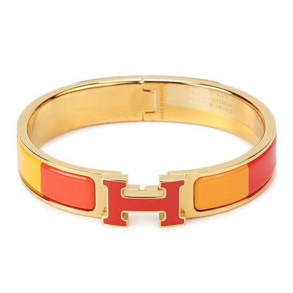 [Riva Jewelry]H BRACELET ORANGE RAINBOW CERAMIC