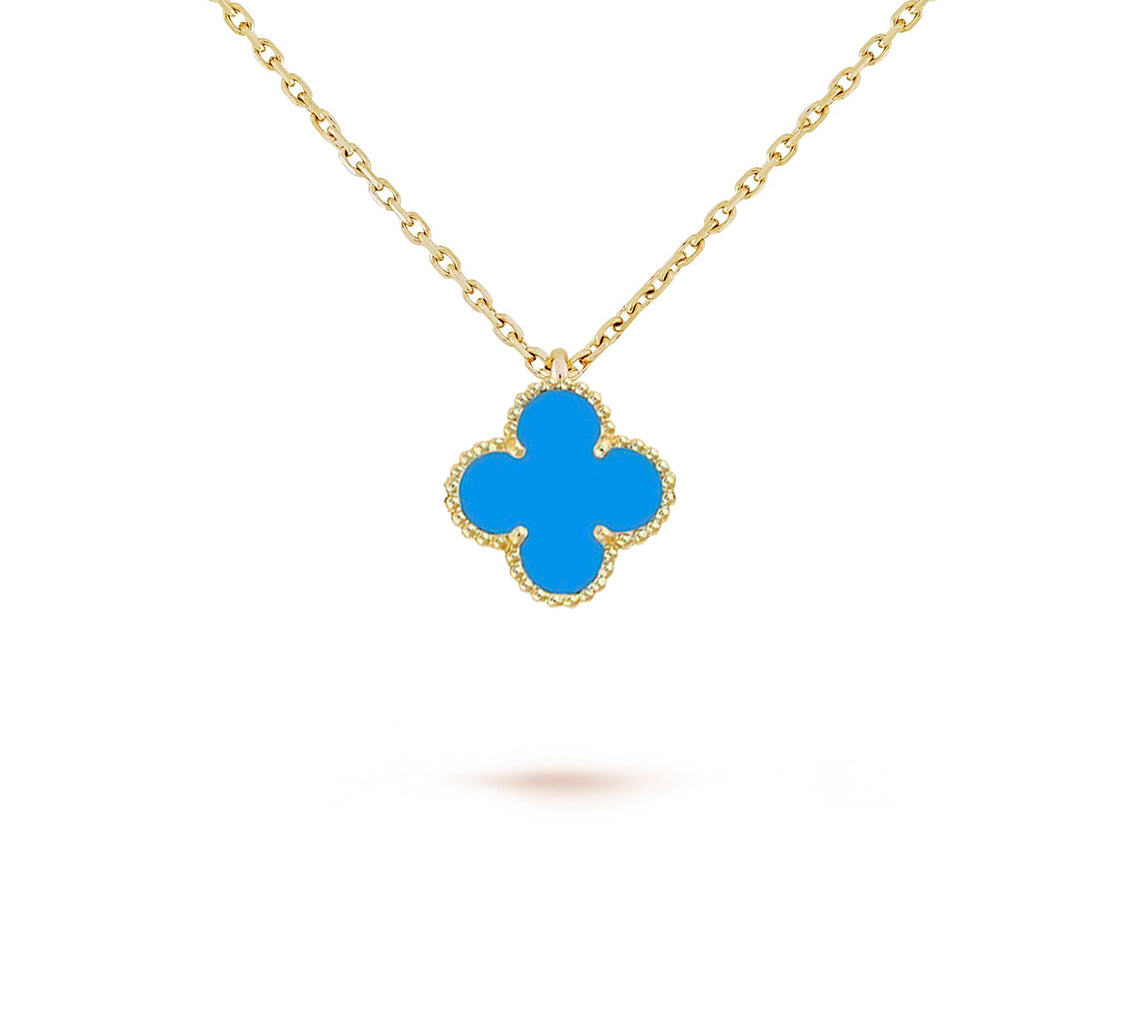 [Riva Jewelry]9.5MM MINI CLOVER PENDANT NECKLACE COLLECTION