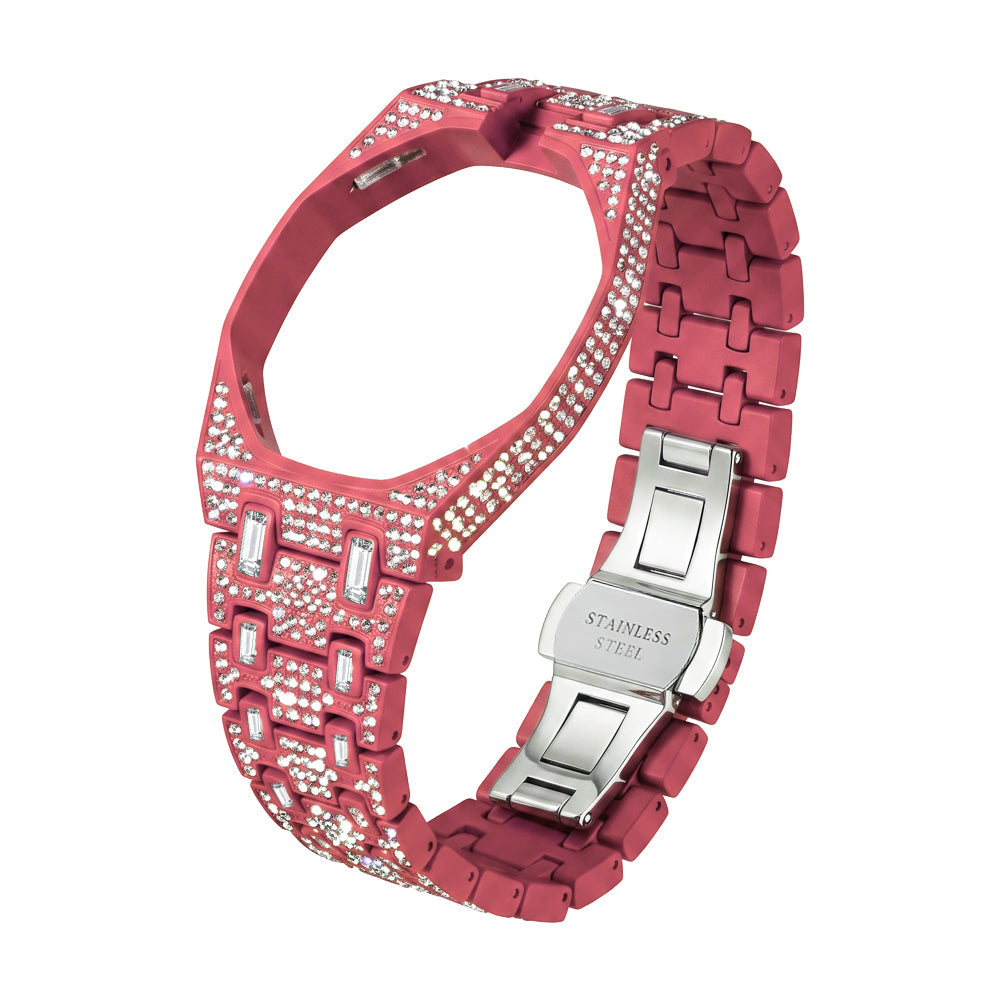 [Riva Jewelry]Royal Oak Pop Exclusive Bioceramic Case & Bioceramic Strap Full Diamond