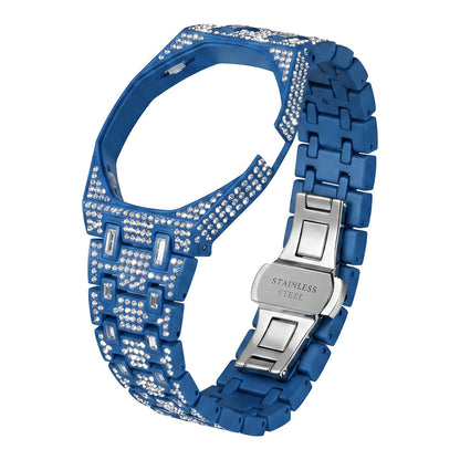 [Riva Jewelry]Royal Oak Pop Exclusive Bioceramic Case & Bioceramic Strap Full Diamond
