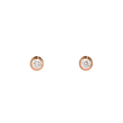 [Riva Jewelry]D'AMOUR 5MM DIAMOND STUD EARRINGS