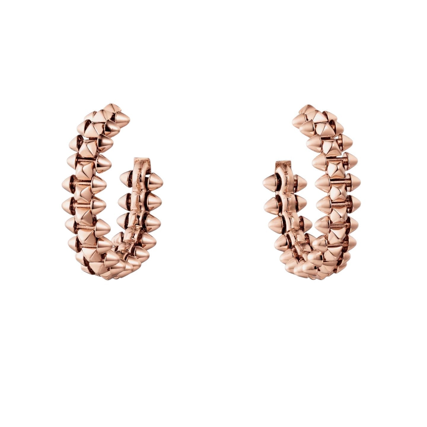 [Riva Jewelry]CLASH DE 6.4MM HOOP SMALL MODEL EARRINGS