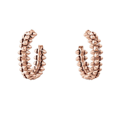 [Riva Jewelry]CLASH DE 6.4MM HOOP SMALL MODEL EARRINGS
