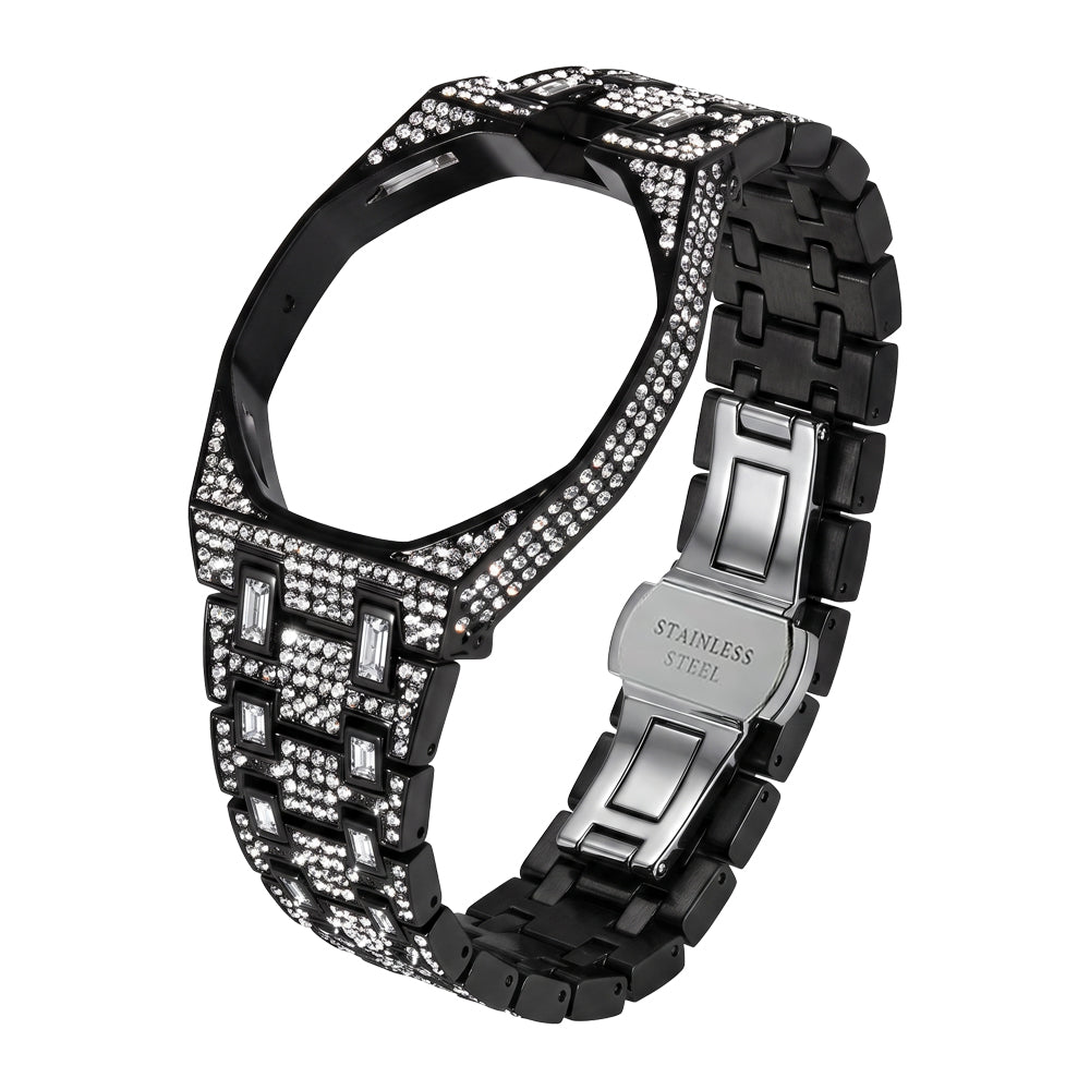 [Riva Jewelry]Royal Oak Pop Exclusive Bioceramic Case & Bioceramic Strap Full Diamond