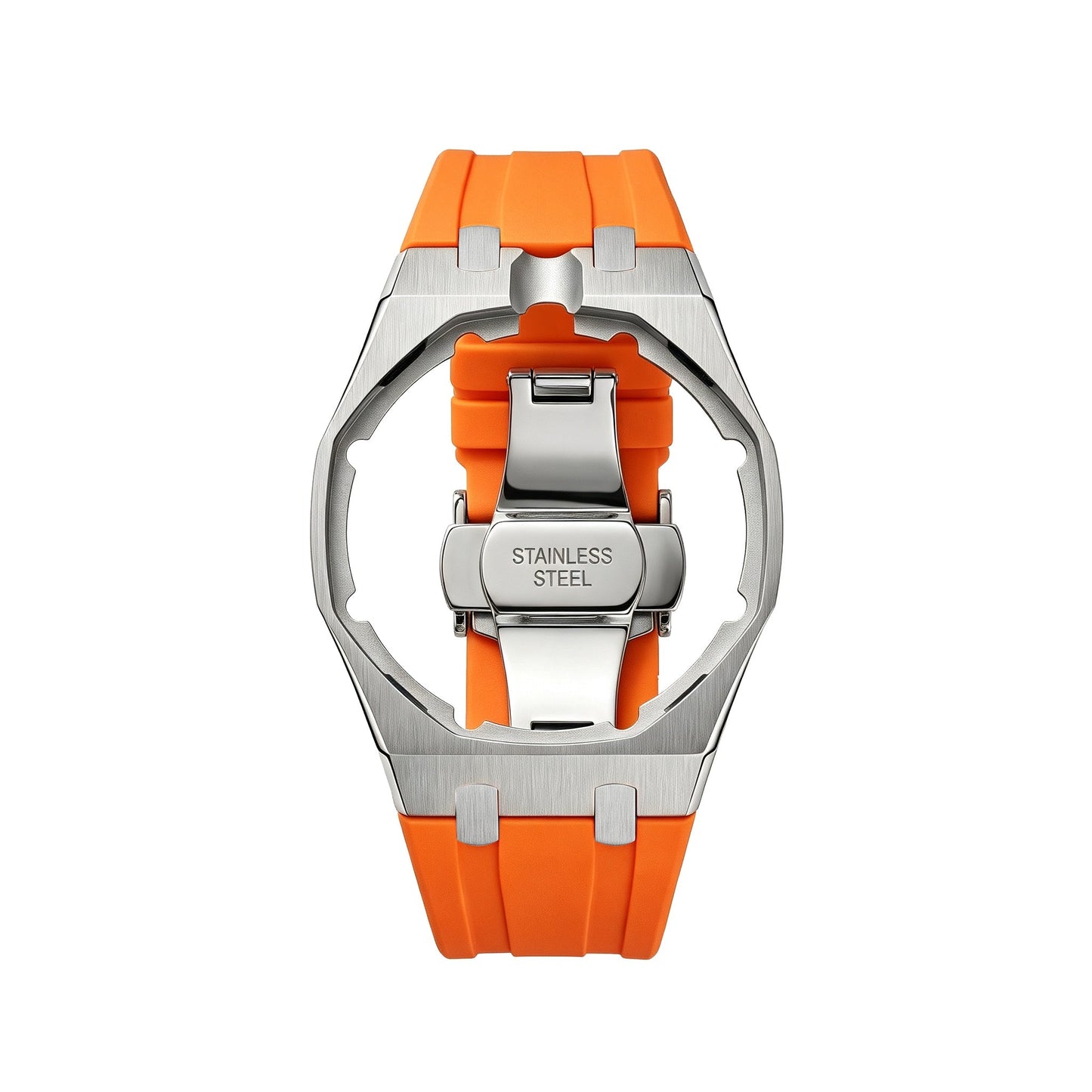 [Riva Jewelry]Royal Oak Pop Exclusive Steel Case & Silicone Strap With Cradle