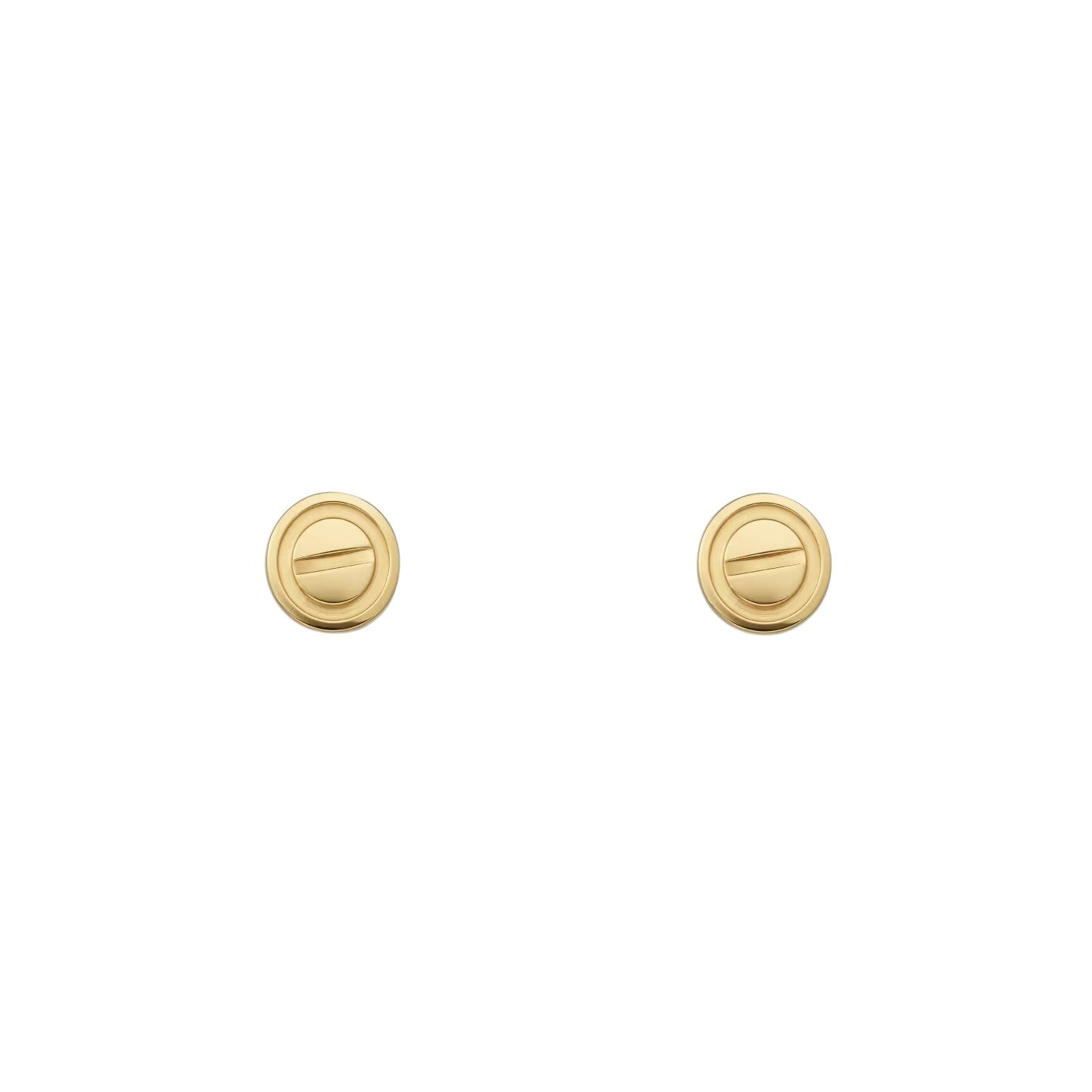 [Riva Jewelry]LOVE 7.2MM HOOP EARRINGS