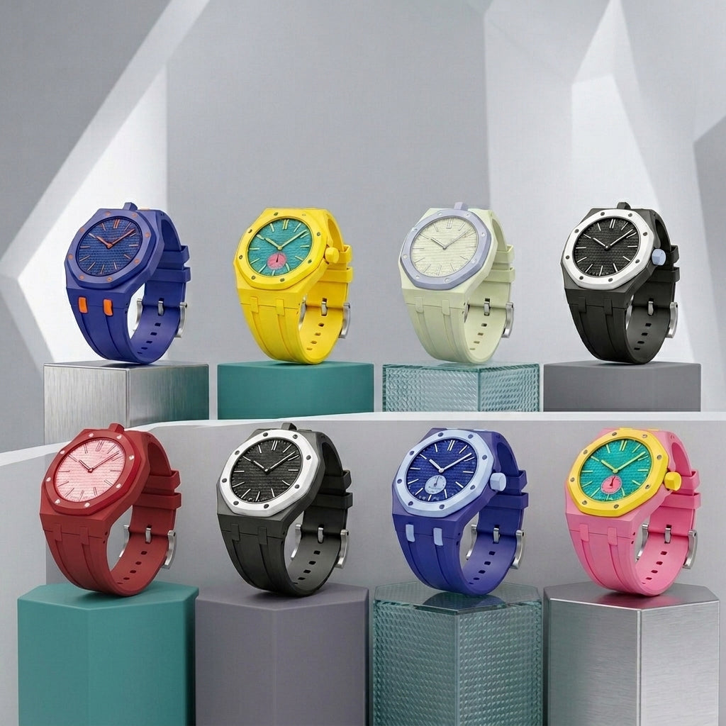 [Riva Jewelry]ROYAL OAK POP EXCLUSIVE BIOCERAMIC CASE & SILICONE STRAP