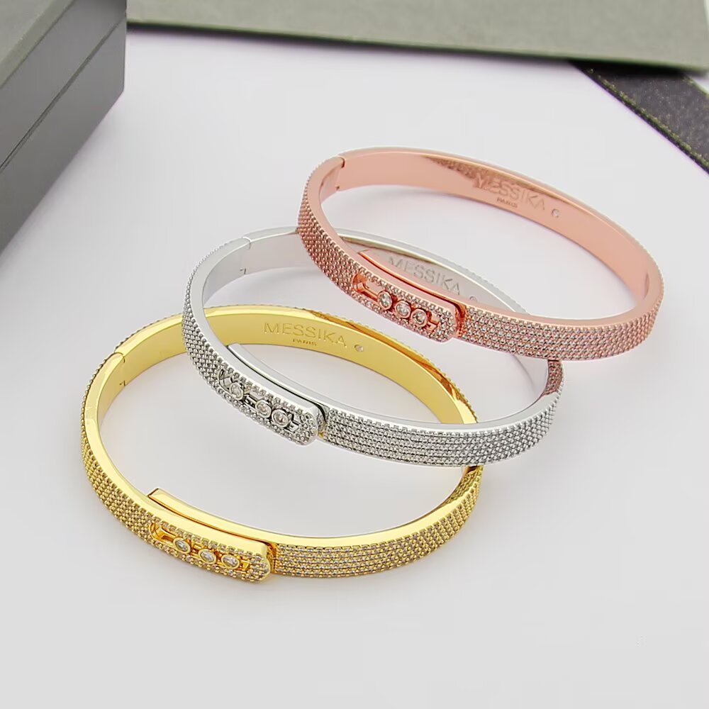 [Riva Jewelry]MOVE NOA FULL-PAVÉ DIAMOND BANGLE BRACELET