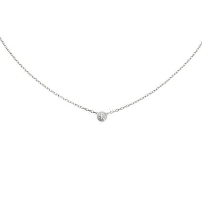 [Riva Jewelry]LOVE SCREW PENDANT SINGLE DIAMOND NECKLACE