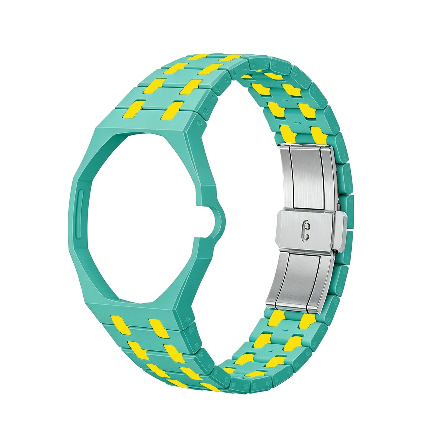 [Riva Jewelry]Royal Oak Pop Exclusive Bioceramic Case & Bioceramic Strap Mix Color