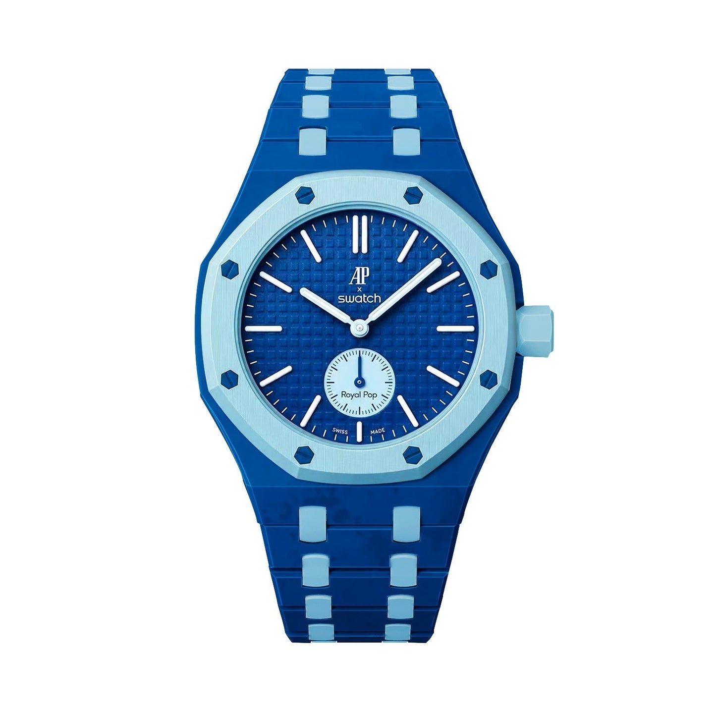 [Riva Jewelry]Royal Oak Pop Exclusive Bioceramic Case & Bioceramic Strap Mix Color