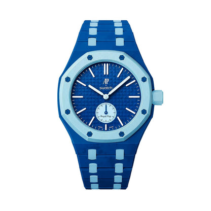[Riva Jewelry]Royal Oak Pop Exclusive Bioceramic Case & Bioceramic Strap Mix Color