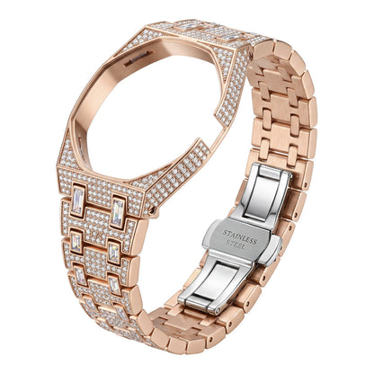 [Riva Jewelry]Royal Oak Pop Exclusive Bioceramic Case & Bioceramic Strap Full Diamond