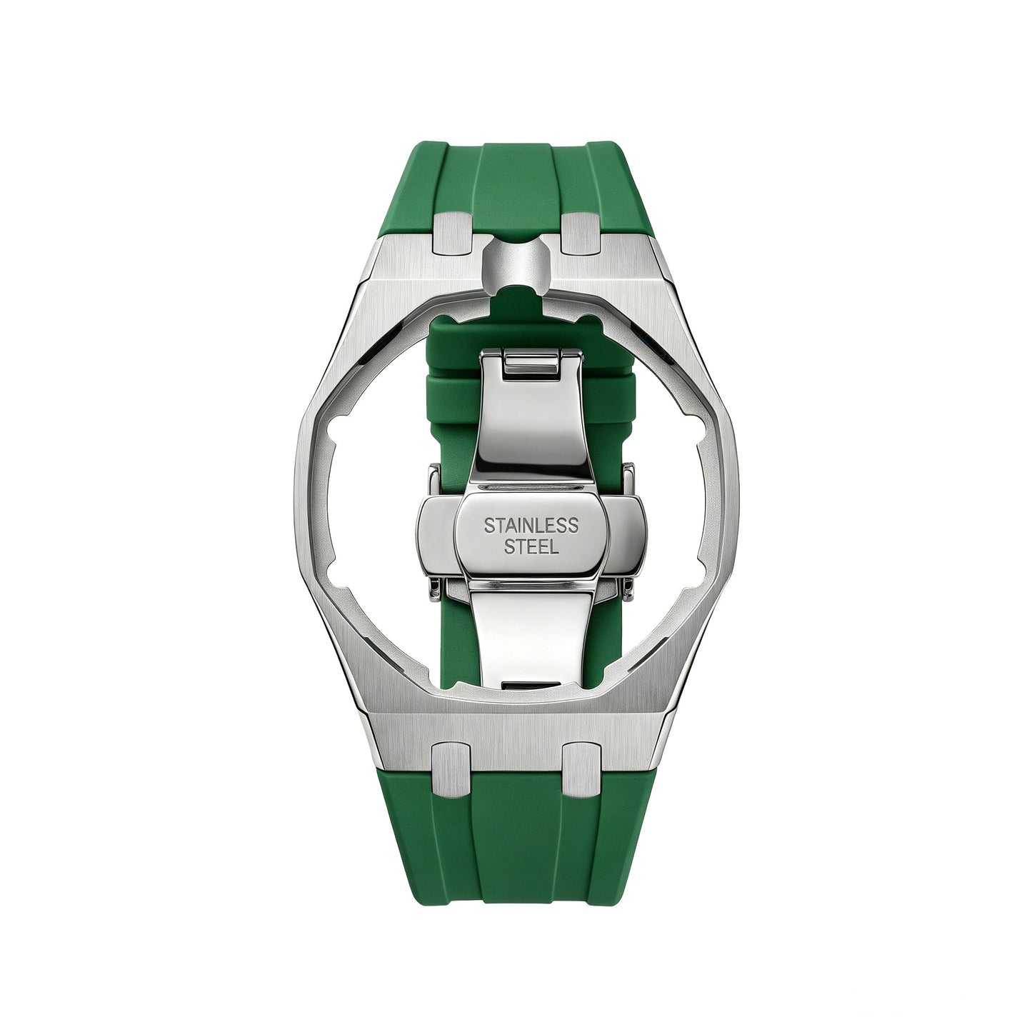 [Riva Jewelry]Royal Oak Pop Exclusive Steel Case & Silicone Strap With Cradle