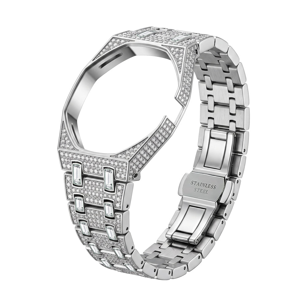 [Riva Jewelry]Royal Oak Pop Exclusive Bioceramic Case & Bioceramic Strap Full Diamond