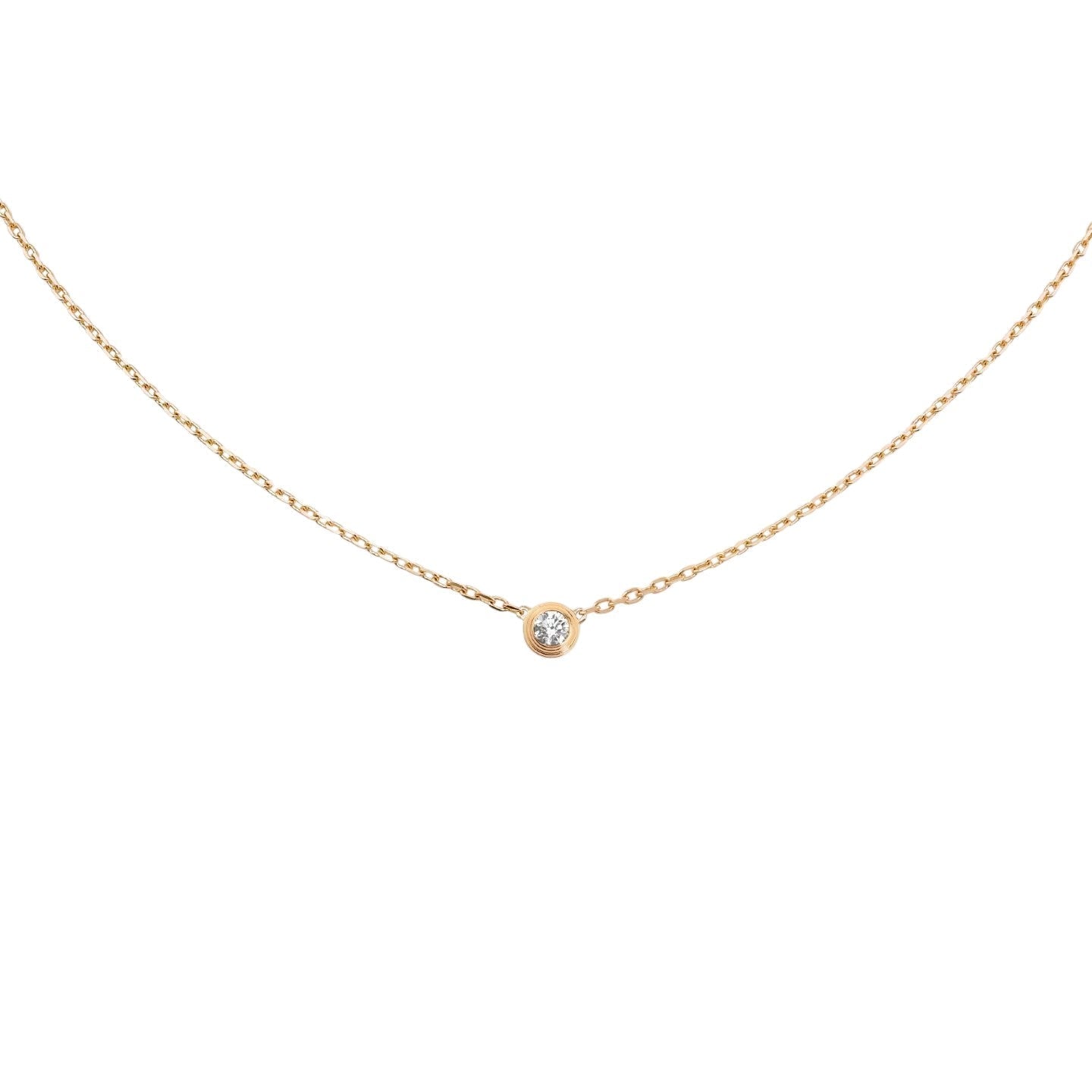 [Riva Jewelry]LOVE SCREW PENDANT SINGLE DIAMOND NECKLACE