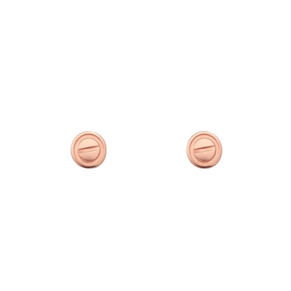 [Riva Jewelry]LOVE 7.2MM HOOP EARRINGS