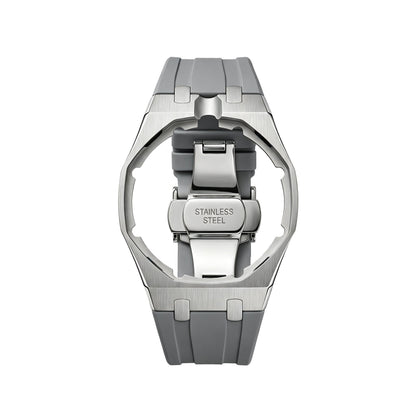 [Riva Jewelry]Royal Oak Pop Exclusive Steel Case & Silicone Strap With Cradle