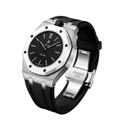 [Riva Jewelry]Royal Oak Pop Exclusive Steel Case & Silicone Strap With Cradle