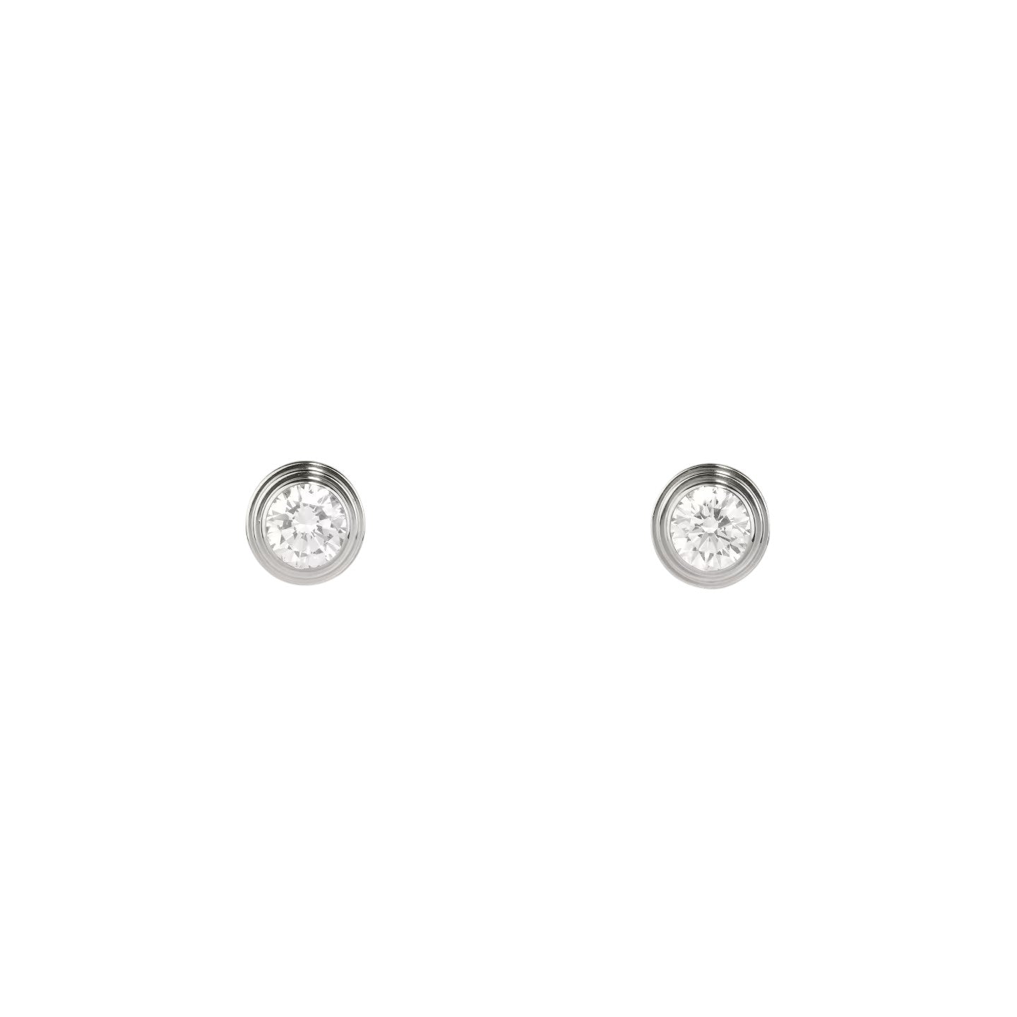 [Riva Jewelry]D'AMOUR 5MM DIAMOND STUD EARRINGS