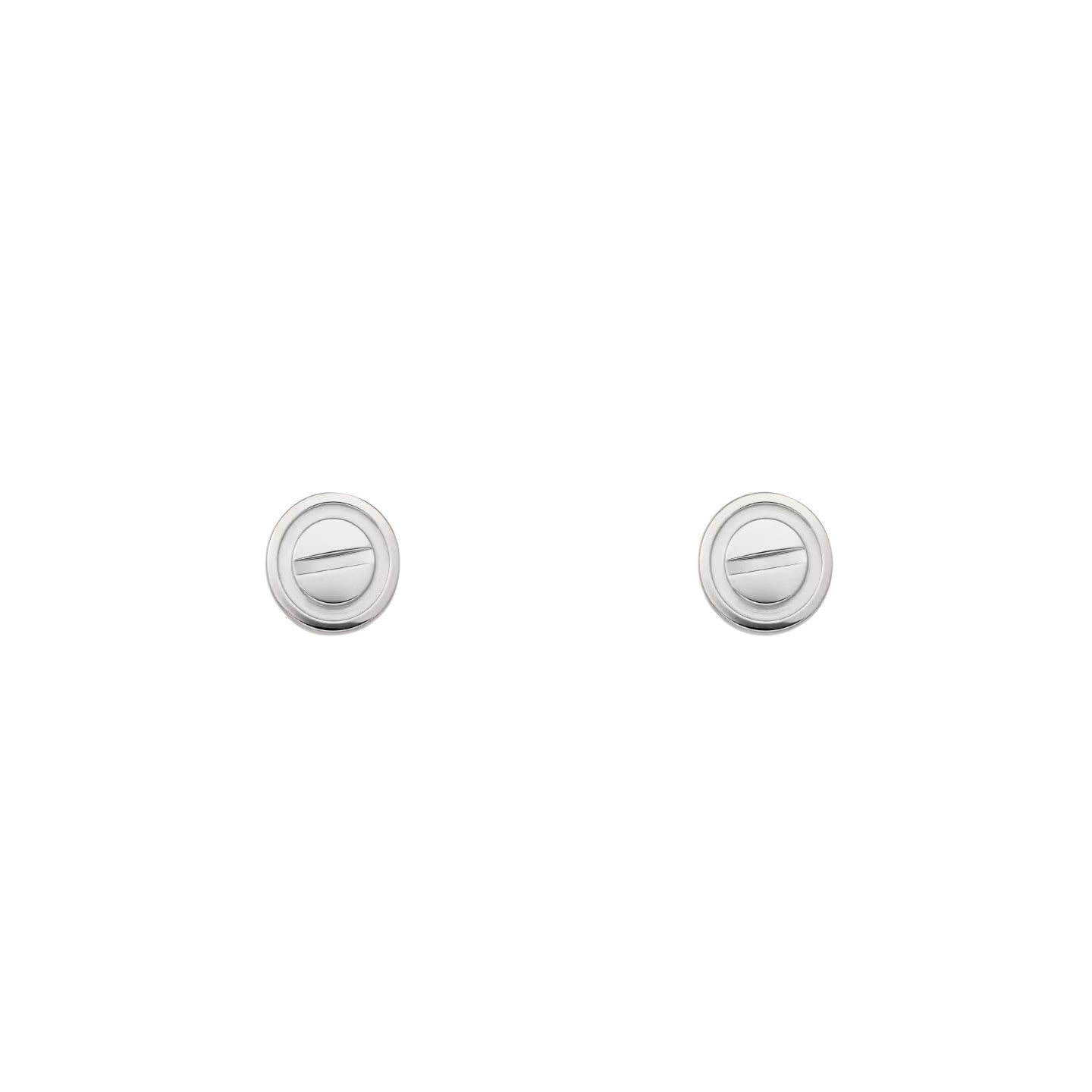 [Riva Jewelry]LOVE 7.2MM HOOP EARRINGS