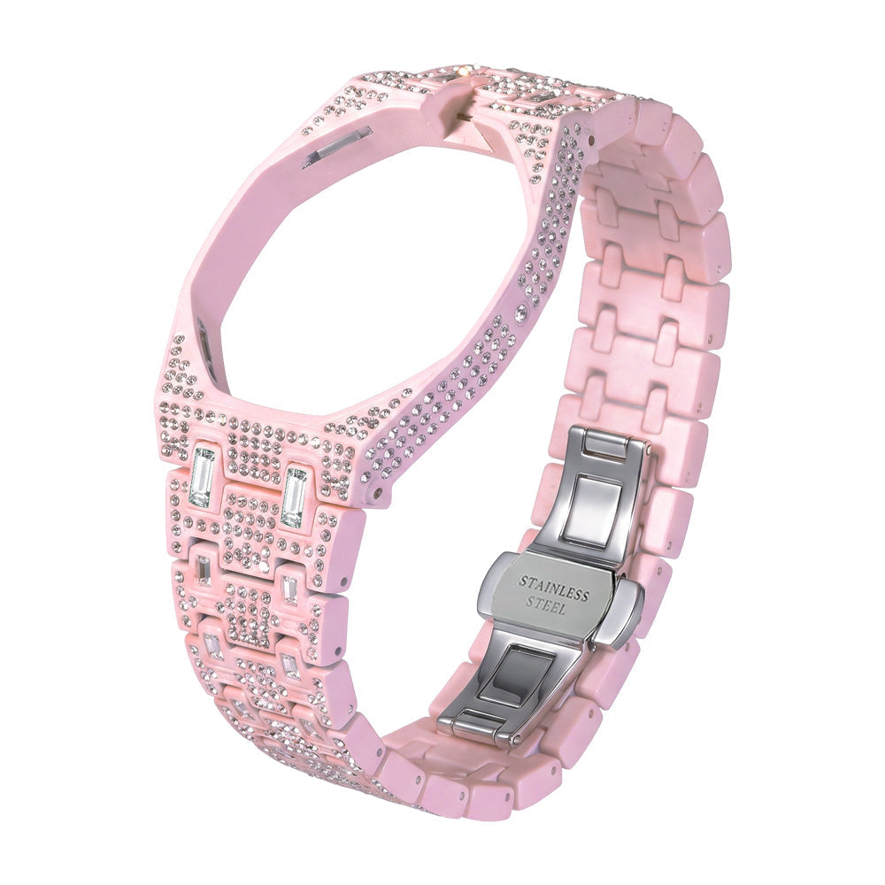 [Riva Jewelry]Royal Oak Pop Exclusive Bioceramic Case & Bioceramic Strap Full Diamond