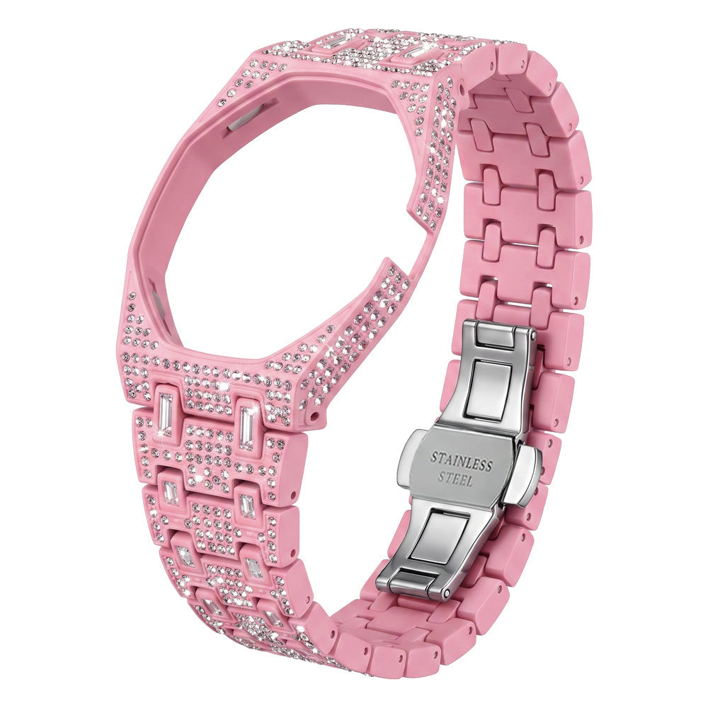 [Riva Jewelry]Royal Oak Pop Exclusive Bioceramic Case & Bioceramic Strap Full Diamond